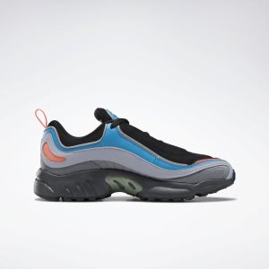 Reebok Daytona DMX Turnschuhe Herren - Schwarz/Blau/Grau - DE 921-CMP